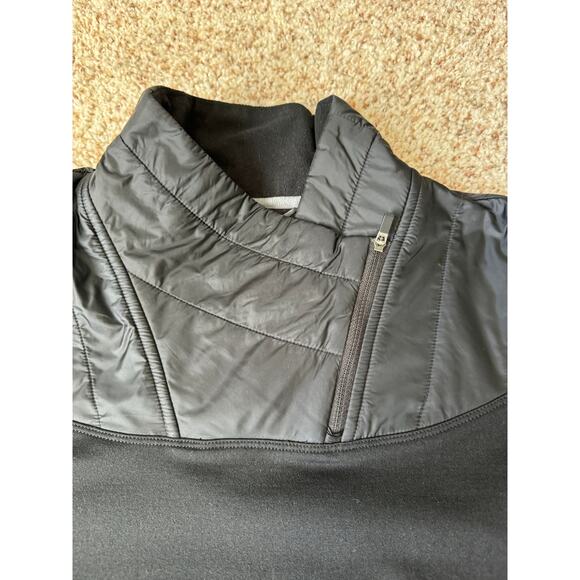 MOUNTAIN HARDWEAR insulated Pullover 1/4 zip fleece Jacket, small, Black - Picture 5 of 10